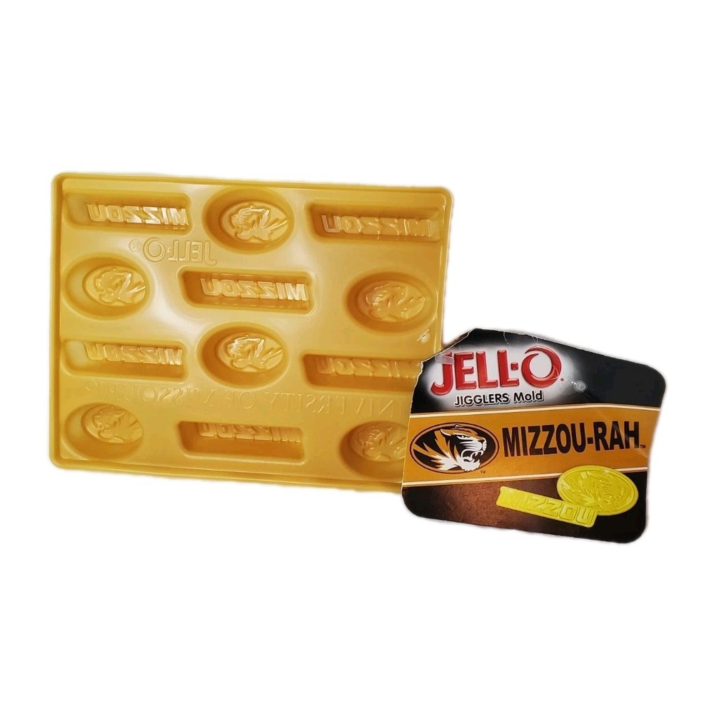University Of Missouri MIZZOU-RAH JELL-O Jigglers Mold Jello Shots Ice‎ TIGERS